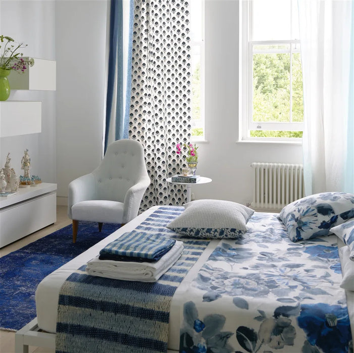 Designers Guild Teasel Indigo Fabric Sample FDG3241-01