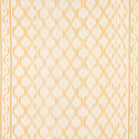Schumacher Santa Monica Ikat Yellow Fabric 176505