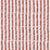 Schumacher Tic For Tac Red Fabric 176540