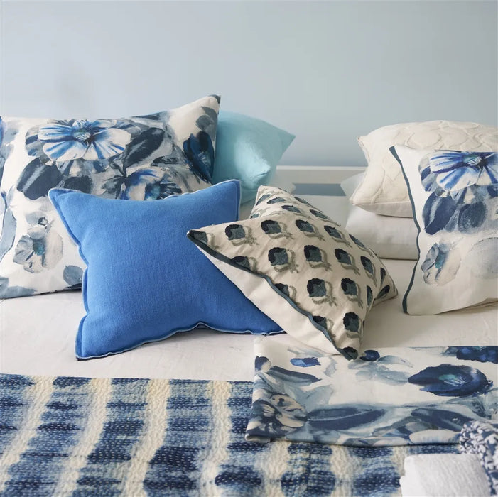 Designers Guild Camellia Indigo Fabric FDG3238-01