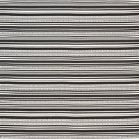 Schumacher Stripedot II Indoor/Outdoor Black Fabric 176593