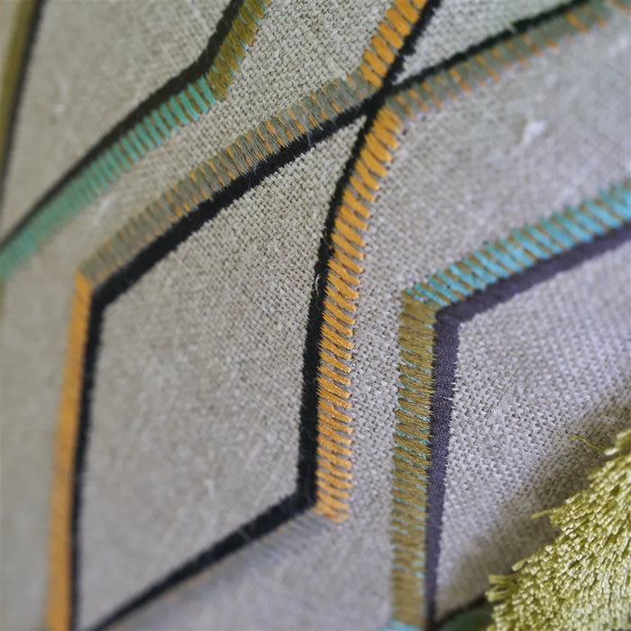 Designers Guild Trevenna Olive Fabric Sample FDG3240-02