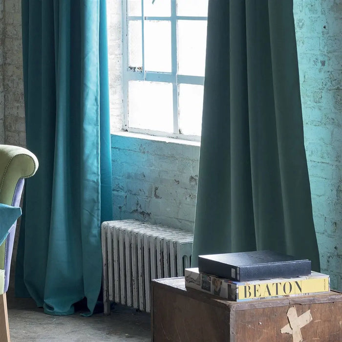 Designers Guild Mezzola Alta Azure Fabric Sample FT2032-19