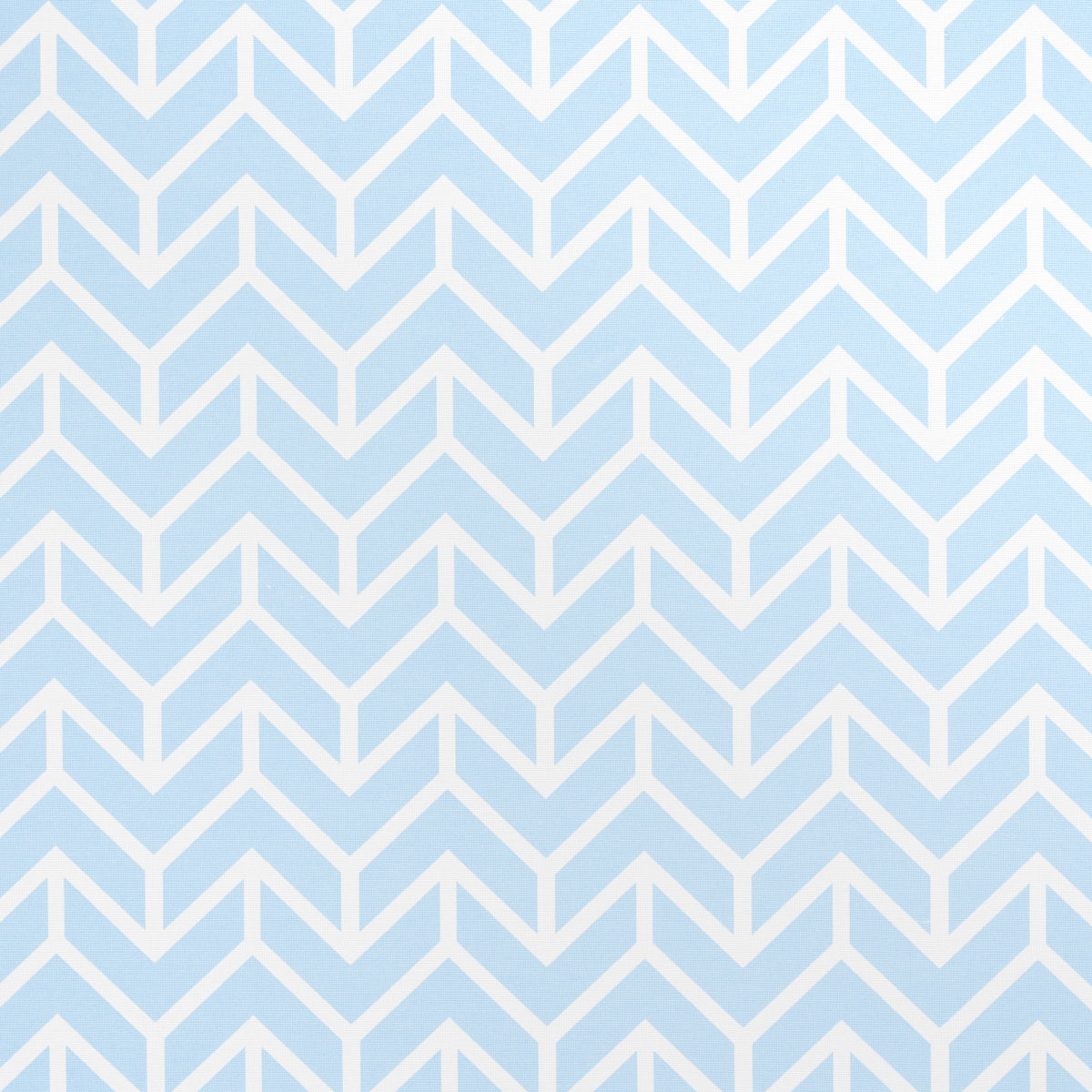 Schumacher Chevron Indoor/Outdoor Sky Fabric 176693