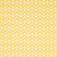 Schumacher Chevron Indoor/Outdoor Yellow Fabric 176694