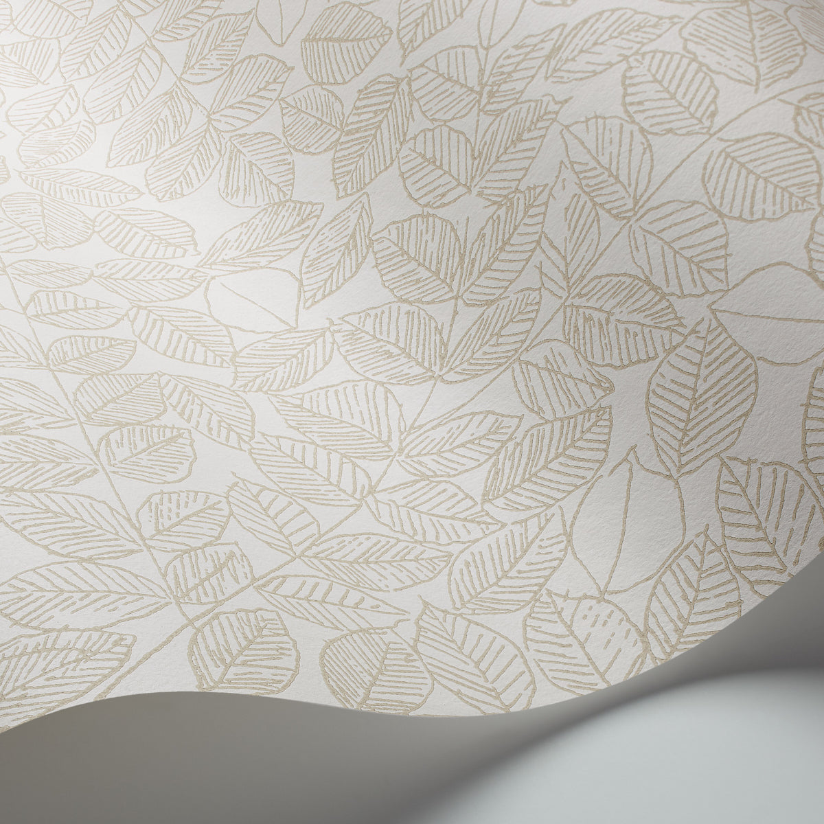 Schumacher Romans Sand Wallpaper Sample 1767