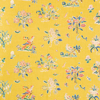 Schumacher Magical Menagerie Yellow Fabric 176751