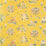Schumacher Magical Menagerie Yellow Fabric Sample 176751