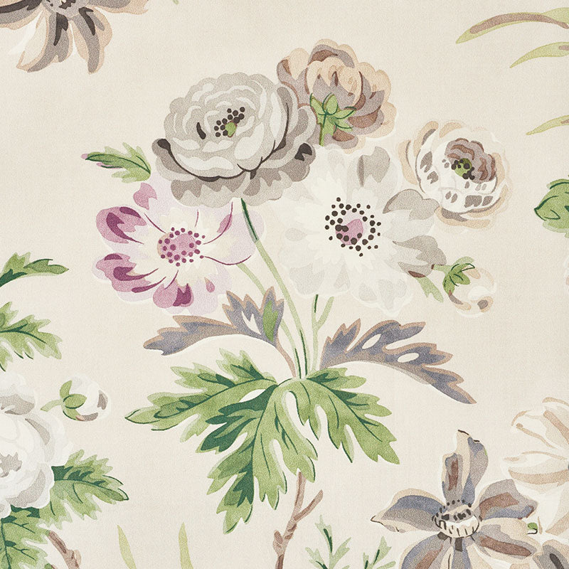 Schumacher Cecil Chintz Wisteria 176811 Fabric | 40% Off (Samples)