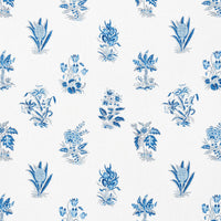 Schumacher Bunny Delft Fabric 176832