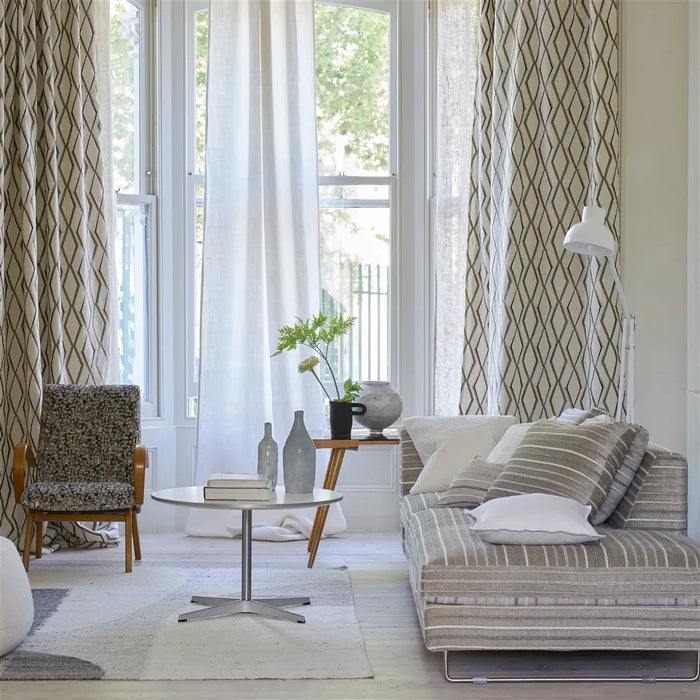Designers Guild Porthminster Chalk Fabric Sample FDG3235-01