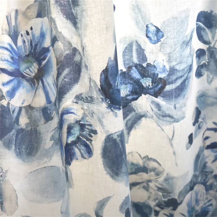 Designers Guild Camellia Indigo Fabric Sample FDG3238-01