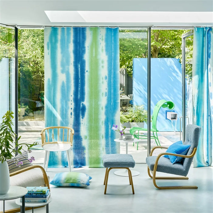Designers Guild Brera Arte Cobalt Fabric Sample FDG3227-01