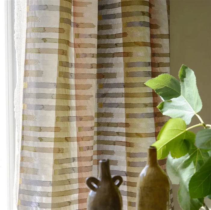 Designers Guild Cascata Ochre Fabric Sample FDG3143-02