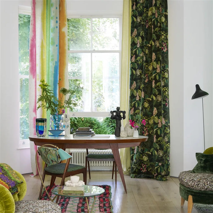 Designers Guild Jacaranda Gold Wallpaper Sample P573-03