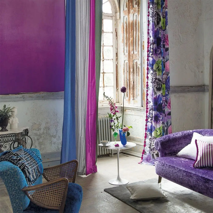 Designers Guild Delphi Cobalt Fabric Sample F1960-02