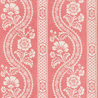 Schumacher Versailles Raspberry Fabric 176953