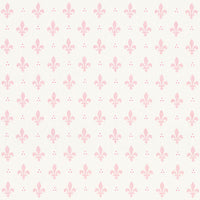 Schumacher Fleur De Lis Blush Fabric 176963
