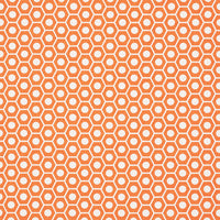Schumacher Queen B Orange Fabric 177073