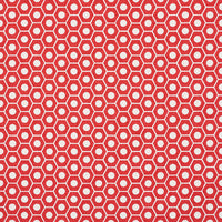 Schumacher Queen B Red Fabric 177074