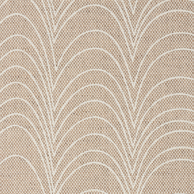 Schumacher Richter Ivory & Natural Fabric Sample 177113