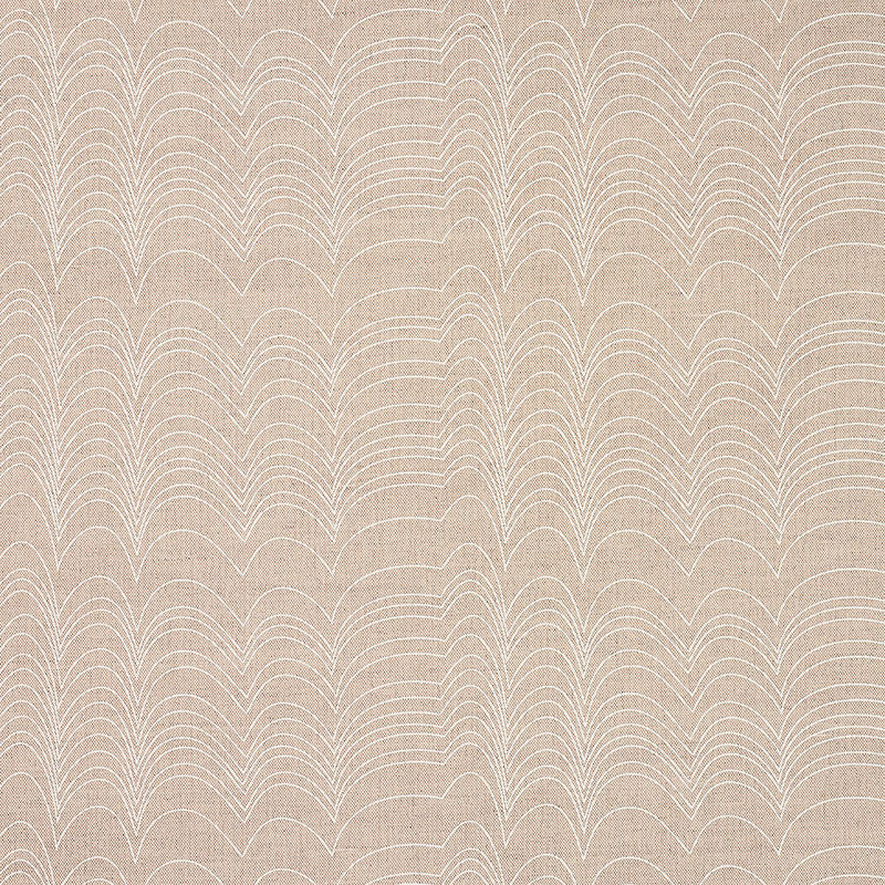 Schumacher Richter Ivory & Natural Fabric Sample 177113