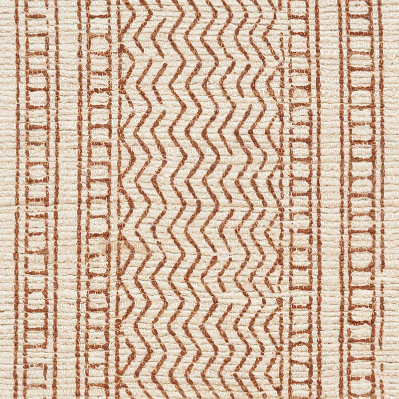 Schumacher Mohave Sepia Fabric Sample 177183