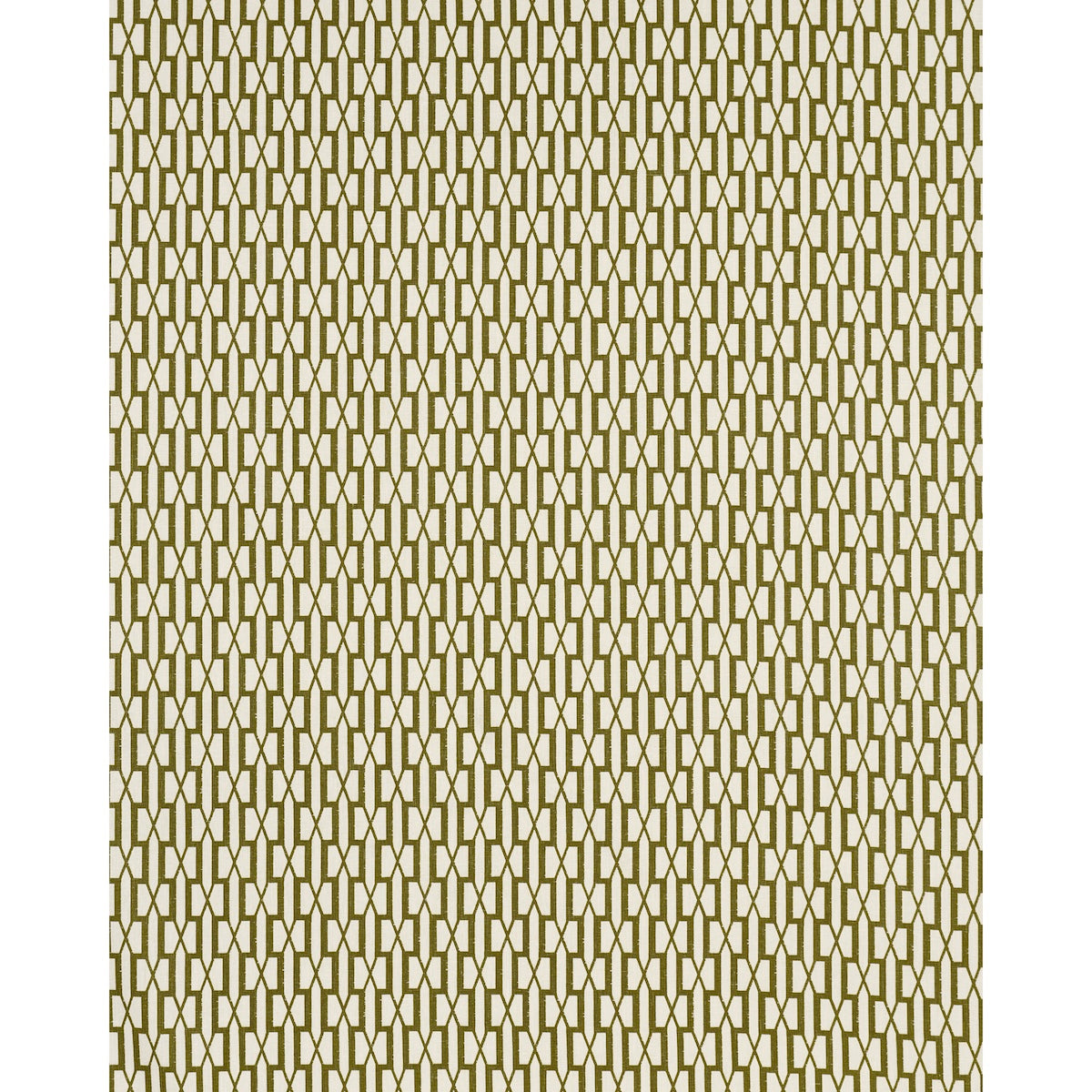 Schumacher Belvedere Olive Fabric Sample 177191