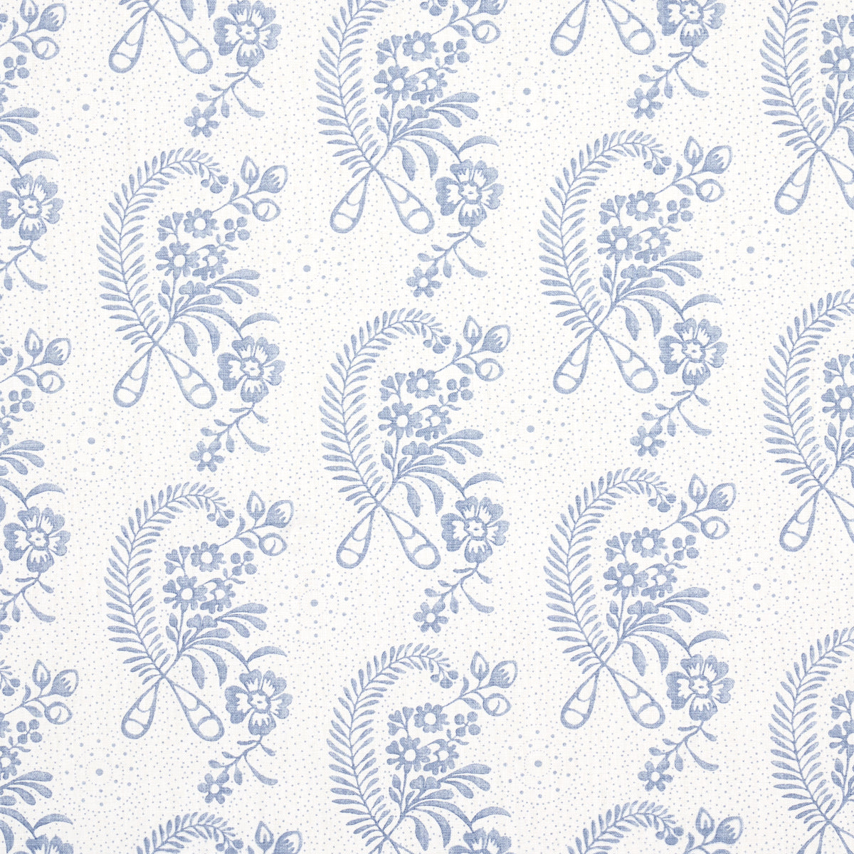 Schumacher Millicent Delft 177212 Fabric | 40% Off (Samples)