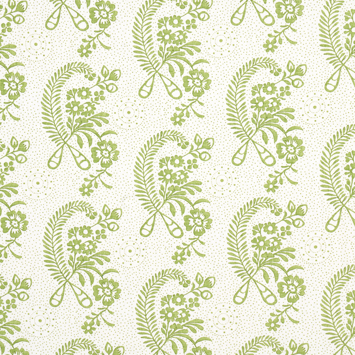 Schumacher Millicent Leaf Fabric 177213