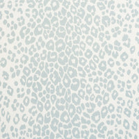 Schumacher Iconic Leopard Indoor/Outdoor Sky Fabric 177320