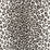 Schumacher Iconic Leopard Indoor/Outdoor Graphite Fabric 177324