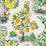 Schumacher Citrus Garden Indoor/Outdoor Primary Fabric Sample 177330