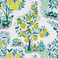 Schumacher Citrus Garden Indoor/Outdoor Pool Fabric 177331