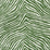 Schumacher Iconic Zebra Green Fabric 177441