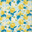 Schumacher Juin Citron & Peacock Fabric 177532