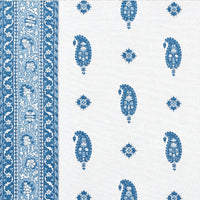 Schumacher Ojai Paisley Indigo Fabric 177611