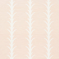 Schumacher Acanthus Stripe Blush Fabric 177634