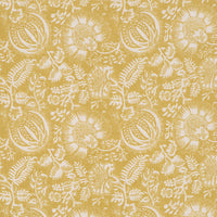 Schumacher Pomegranate Print Citron Fabric 177694