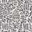 Schumacher Morris Carbon Fabric Sample 177772