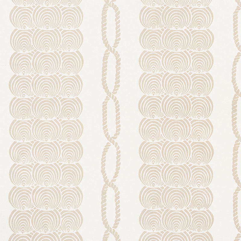 Schumacher Coralline Sand Fabric Sample 177781