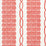Schumacher Coralline Red Fabric Sample 177783