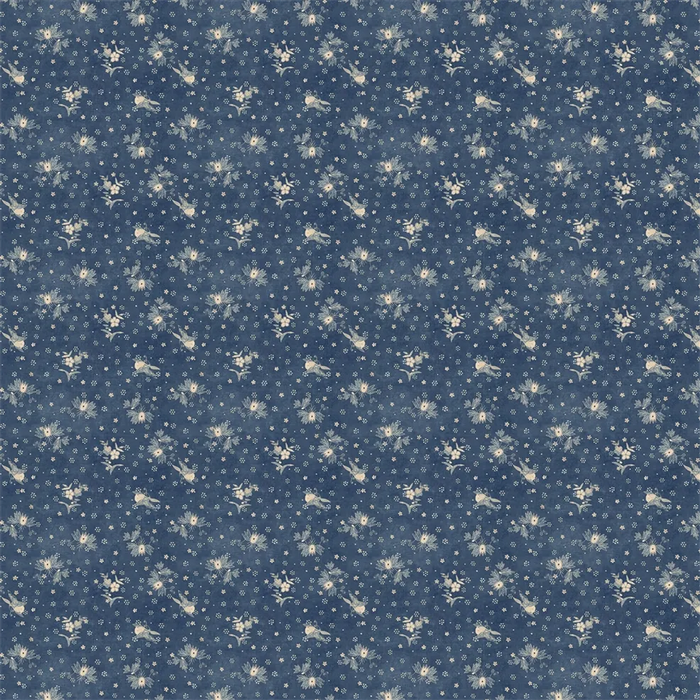 Ralph Lauren Wells Batik Blue Fabric Sample FRL5401-02