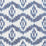Schumacher Madaket Ikat Indigo Fabric 177820