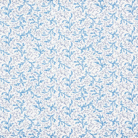 Schumacher Sprig Afternoon Blue Fabric 177832