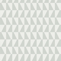 Schumacher Trapez Sage Wallpaper 1779