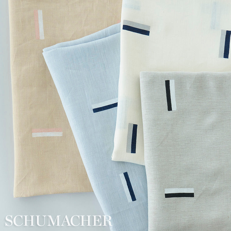 Schumacher Icehouse Sand Fabric 177913
