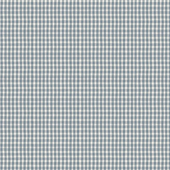 Ralph Lauren Fine Linen Check Dark Blue Fabric FRL5411-02