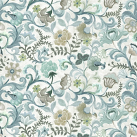 Designers Guild Osier Damasse Eau de Nil Fabric FDG3287-03