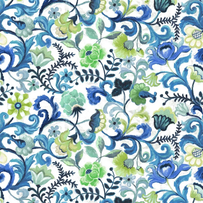 Designers Guild Osier Damasse Cobalt Fabric FDG3287-04